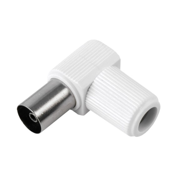 Tecatel Γωνιακό Φις IEC Θηλυκό 9.52 RG6 Tecatel Γωνιακό Φις IEC Θηλυκό 9.52 RG6