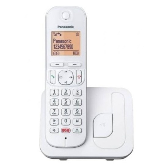 Panasonic KX-TGC250SPW Ασύρματο Τηλέφωνο DECT Λευκό Panasonic KX-TGC250SPW Ασύρματο Τηλέφωνο DECT Λευκό