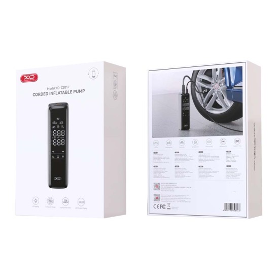 XO CZ017 Smart Ενσύρματη Αντλία Φουσκώματος 22 Κυλίνδρων XO CZ017 Smart Ενσύρματη Αντλία Φουσκώματος 22 Κυλίνδρων
