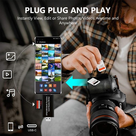 Μετατροπέας USB 2in1 Micro Card Reader
