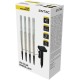 Entac Ηλιακό Κήπου 47cm Stainless Steel 4 LED Entac Ηλιακό Κήπου 47cm Stainless Steel 4 LED