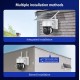 EDUP 4G Solar 3MP Camera IP66 Outdoor
