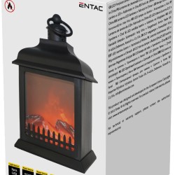 Entac LED Τζάκι 27εκ με USB καλώδιο - (2xC Δεν περιλαμβ.)