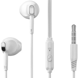 XO EP52 Μεταλλικό in-ear 3.5mm Handsfree Άσπρο