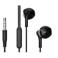 XO EP39 Half In-ear Handsfree  1.15μ Μαύρο