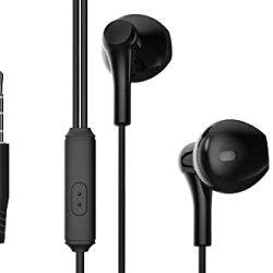 XO EP39 Half In-ear Handsfree  1.15μ Μαύρο