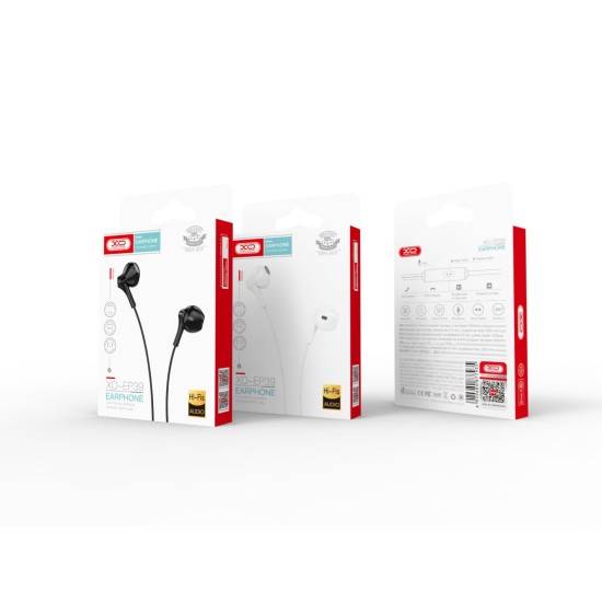 XO EP39 Half In-ear Handsfree 1.15μ Άσπρο XO EP39 Half In-ear Handsfree 1.15μ Άσπρο