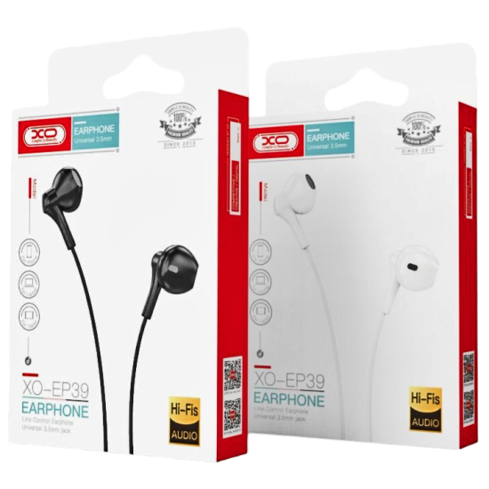 XO EP39 Half In-ear Handsfree 1.15μ Άσπρο XO EP39 Half In-ear Handsfree 1.15μ Άσπρο