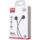 XO EP52 Μεταλλικό in-ear 3.5mm Handsfree Μαύρο