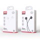 XO EP52 Μεταλλικό in-ear 3.5mm Handsfree Μαύρο