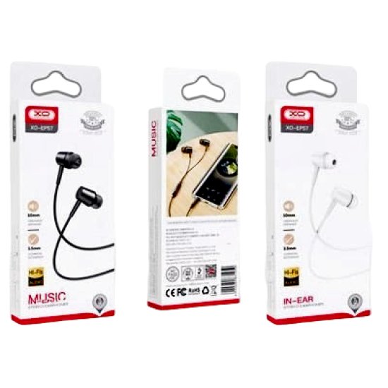 XO EP57 in-ear 3.5mm Handsfree Άσπρο XO EP57 in-ear 3.5mm Handsfree Άσπρο