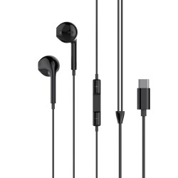 XO EP72 2ης Γενιάς Type-C Handsfree Μαύρο με Ψηφιακή Αποκωδικοποίηση XO EP72 2ης Γενιάς Type-C Handsfree Μαύρο με Ψηφιακή Αποκωδικοποίηση