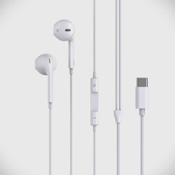 XO EP72 2ης Γενιάς Type-C Handsfree Λευκό Με Ψηφιακή Αποκωδικοποίηση XO EP72 2ης Γενιάς Type-C Handsfree Λευκό Με Ψηφιακή Αποκωδικοποίηση