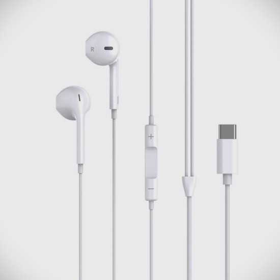 XO EP72 2ης Γενιάς Type-C Handsfree Λευκό Με Ψηφιακή Αποκωδικοποίηση XO EP72 2ης Γενιάς Type-C Handsfree Λευκό Με Ψηφιακή Αποκωδικοποίηση