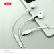 XO EP72 2ης Γενιάς Type-C Handsfree Λευκό Με Ψηφιακή Αποκωδικοποίηση XO EP72 2ης Γενιάς Type-C Handsfree Λευκό Με Ψηφιακή Αποκωδικοποίηση