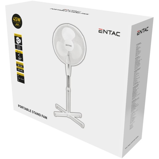 Entac Ανεμιστήρας Ορθοστάτης 45W Entac Ανεμιστήρας Ορθοστάτης 45W