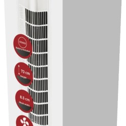 Entac Ανεμιστήρας Δαπέδου Πύργος 50W με Τηλεχειριστήριο Entac Ανεμιστήρας Δαπέδου Πύργος 50W με Τηλεχειριστήριο