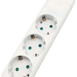 Entac Πολύπριζο 3 Θέσεων Χωρίς Διακόπτη Χωρίς Καλώδιο