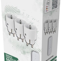 Entac Remote Controlled Socket Set 3xSockets with RC Entac Remote Controlled Socket Set 3xSockets with RC