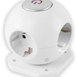 Entac Πολύπριζο 4 Θέσεων Με Διακοπτή Μπάλα 3G1.5 1.5m Entac Πολύπριζο 4 Θέσεων Με Διακοπτή Μπάλα 3G1.5 1.5m