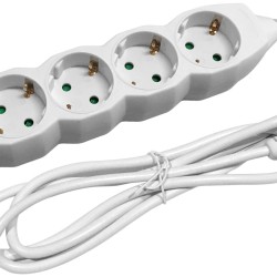 Entac Πολύπριζο 5 Θέσεων 3G1.5 5m Entac Πολύπριζο 5 Θέσεων 3G1.5 5m