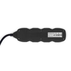 Entac  Πολύπριζο 3 Θέσεων Με Διακόπτη 3x1.0mm 1.5m Μαύρο Entac  Πολύπριζο 3 Θέσεων Με Διακόπτη 3x1.0mm 1.5m Μαύρο