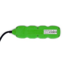 Entac Πολύπριζο 3 Θέσεων Με Διακόπτη 3x1.0mm 1.5m Πράσινο Entac Πολύπριζο 3 Θέσεων Με Διακόπτη 3x1.0mm 1.5m Πράσινο