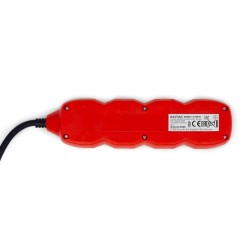 Entac Πολύπριζο 3 Θέσεων Με Διακόπτη 3x1.0mm 1.5m Κόκκινο Entac Πολύπριζο 3 Θέσεων Με Διακόπτη 3x1.0mm 1.5m Κόκκινο