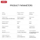 XO F48 Dual 8" RGB Bluetooth Speaker 40W (with remote control) XO F48 Dual 8" RGB Bluetooth Speaker 40W (with remote control)