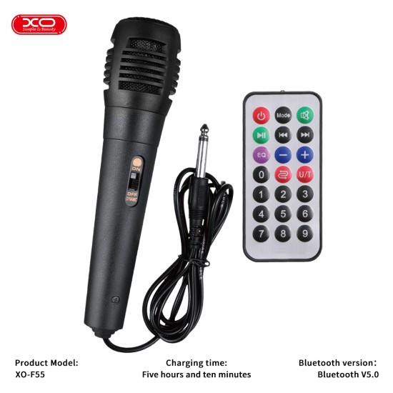XO F55 Boat Διπλό Ηχείο Bluetooth 8' Horn RGB 20W