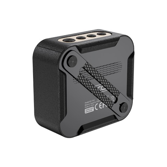 XO F63 Joy Φορητό Bluetooth Ηχείο FM-Radio 5W Μαύρο