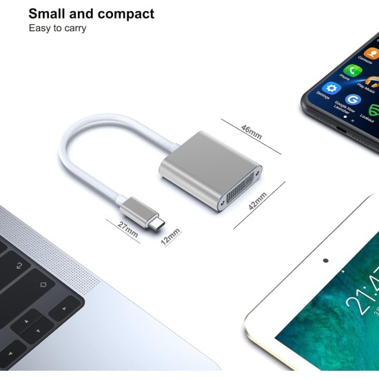Αντάπτορας Type-C σε DVI