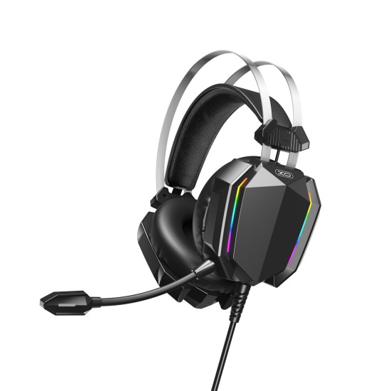 XO GE-07 Στατικά RGB Long mic Gaming  Ακουστικά USB+Dual 3,5mm