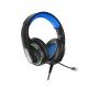 XO GE-09 Static RGB Mic Game Ακουστικά USB+3.5 (με καλώδιο προσαρμογέα)