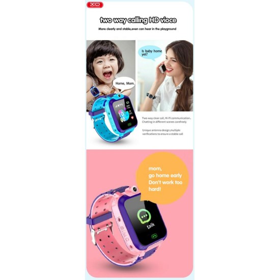 XO H100 Παιδικό Smart Watch 2G Μπλέ XO H100 Παιδικό Smart Watch 2G Μπλέ