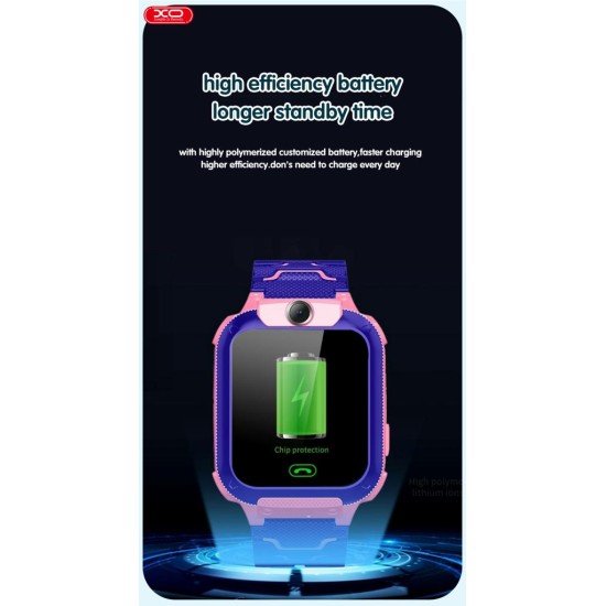 XO H100 Παιδικό Smart Watch 2G Μπλέ XO H100 Παιδικό Smart Watch 2G Μπλέ