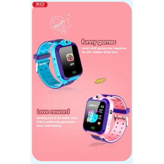 XO H100 Παιδικό Smart Watch 2G Μπλέ XO H100 Παιδικό Smart Watch 2G Μπλέ