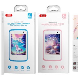 XO H150 Smart 2G Παιδικό Κινητό Τηλέφωνο 2.8" Λευκό+Μπλε
