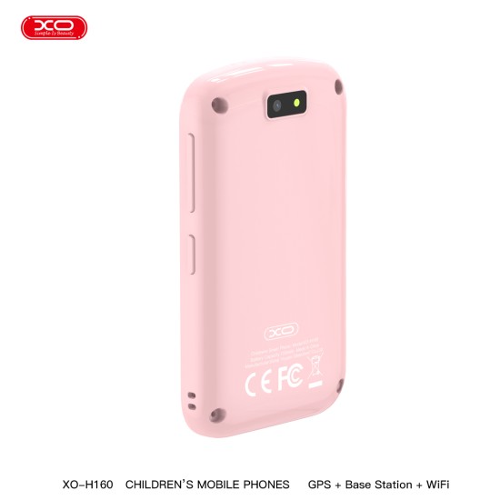 XO H160 GPS Παιδικό Smart Κινητό 4G 2.8 Ροζ