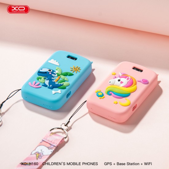 XO H160 GPS Παιδικό Smart Κινητό 4G 2.8 Ροζ