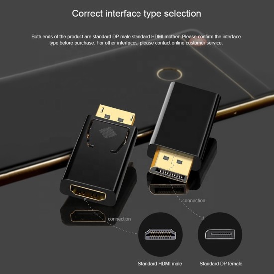 Μετατροπέας DP σε HDMI Θηλ. 4K