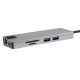 Μετατροπέας 8in1 USB C hub RJ45 HDMI USBx2 VGA SD TF USB3.0x2 Μετατροπέας 8in1 USB C hub RJ45 HDMI USBx2 VGA SD TF USB3.0x2