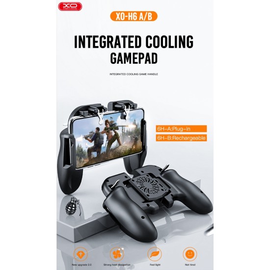 XO H6A Ασύρματο Gamepad με ψύκτρα (χωρίς μπαταρία) XO H6A Ασύρματο Gamepad με ψύκτρα (χωρίς μπαταρία)