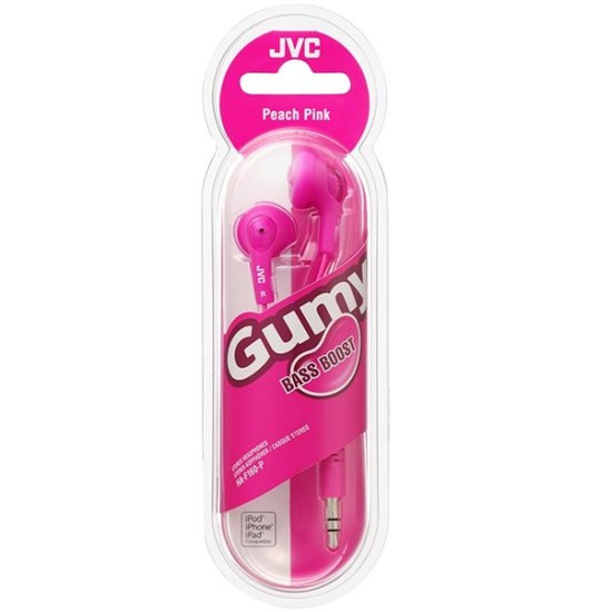 JVC HA-F160-A-E Ακουστικά In ear Ροζ JVC HA-F160-A-E Ακουστικά In ear Ροζ