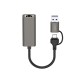 XO HUB018 Αντάπτορας Δικτύου USB σε Type-C 2-σε-1 RJ45 100Mbs XO HUB018 Αντάπτορας Δικτύου USB σε Type-C 2-σε-1 RJ45 100Mbs