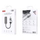 XO HUB018 Αντάπτορας Δικτύου USB σε Type-C 2-σε-1 RJ45 100Mbs XO HUB018 Αντάπτορας Δικτύου USB σε Type-C 2-σε-1 RJ45 100Mbs
