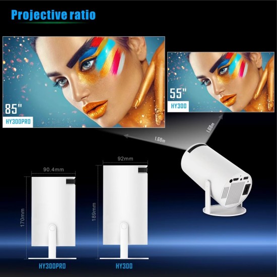 ATC H1 PRO Smart Android Προτζέκτορας ATC H1 PRO Smart Android Προτζέκτορας