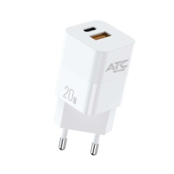 ATC-CHF5a Mini PD Fast Charger 20W Λευκό