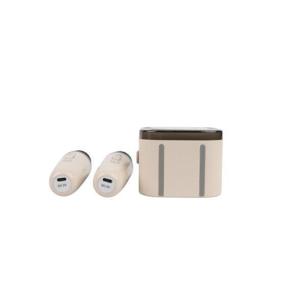 ATC-13 Ασύρματο Ηχείο Καραόκε με 2 Μικρόφωνα 5W RGB