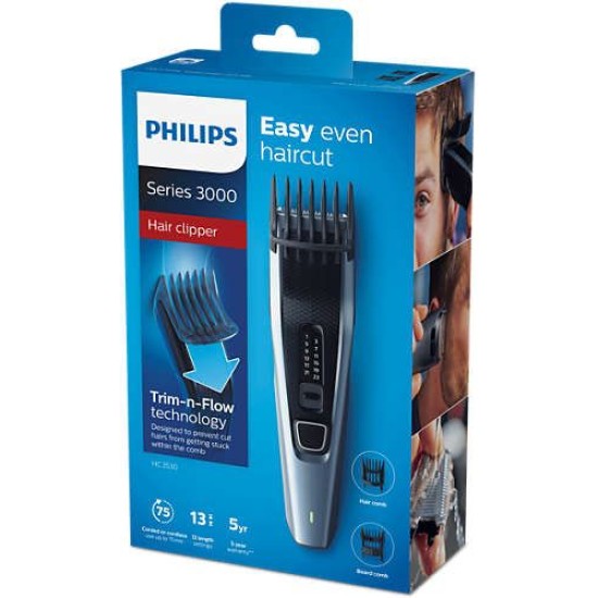 PHILIPS HC3530/15 Κουρευτική Μηχανή Series 3000 PHILIPS HC3530/15 Κουρευτική Μηχανή Series 3000